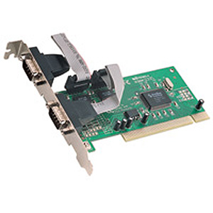 Serial RS232 PCI Card, 2 Ports - Click Image to Close